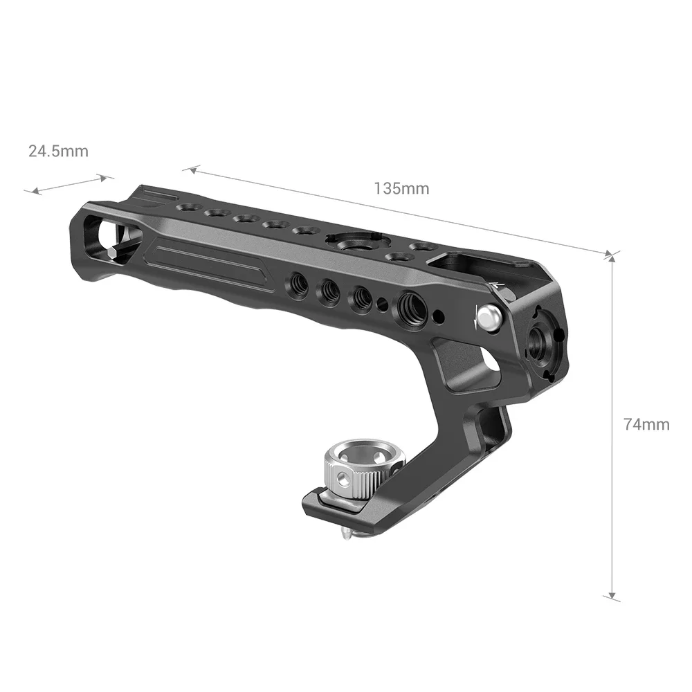 

NEW SMALLRIG Universal Video Rig Top Handle with Locating Holes Top Handle for Camera Cage - 2165C