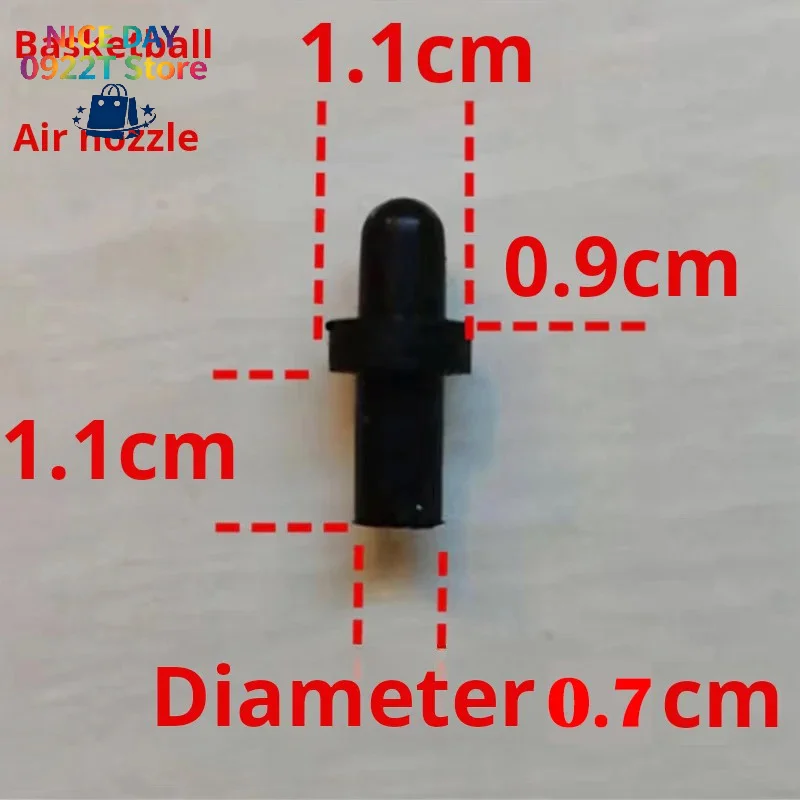 4 Pièces Embouts de valve de remplacement universels pour ballons de basketball, football, volleyball, pour réparation de fuites d'air # X