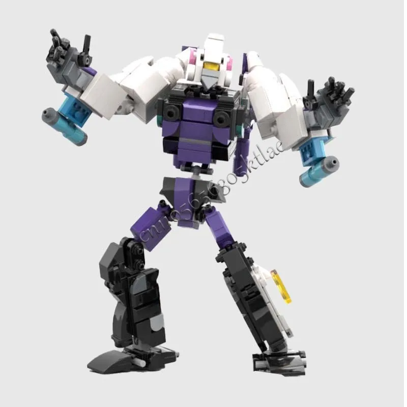 357 ELEMENTÓW Brickheadz Dino Jet MOC Personalizowany Modułowy Model Budynku z Klocków Prosty Kreatywny Projekt DIY Zabawka dla Chłopców Prezent na Boże Narodzenie