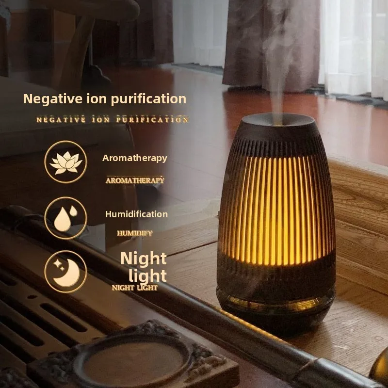 Souvenir essential oil aromatherapy machine humidifier, integrated household bedroom aromatherapy lamp