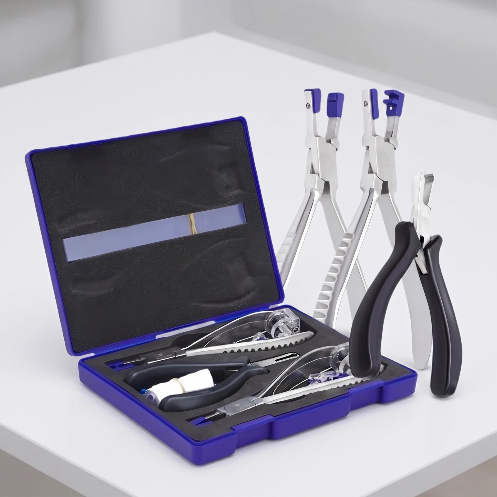 Eyeglass Repair Pliers Compact Eyeglass Adjustment Pliers Eyewear Repair Tool Matte Long-Lasting for Opticians, Optical Shop