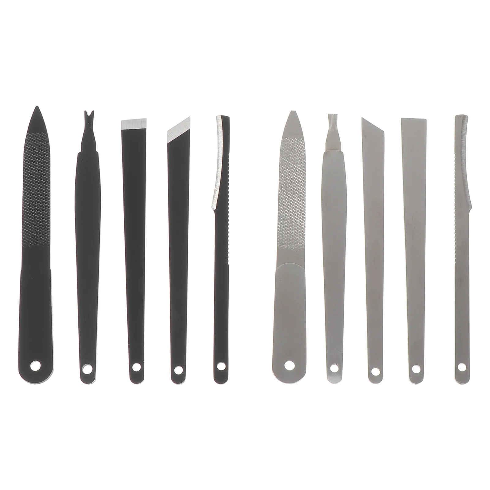 

10Pcs Pedicure Tools Kit Practical Toenail Cutters Durable Foot Nail Trimmers Callus Dead Skin Removers Nail Care Accessories
