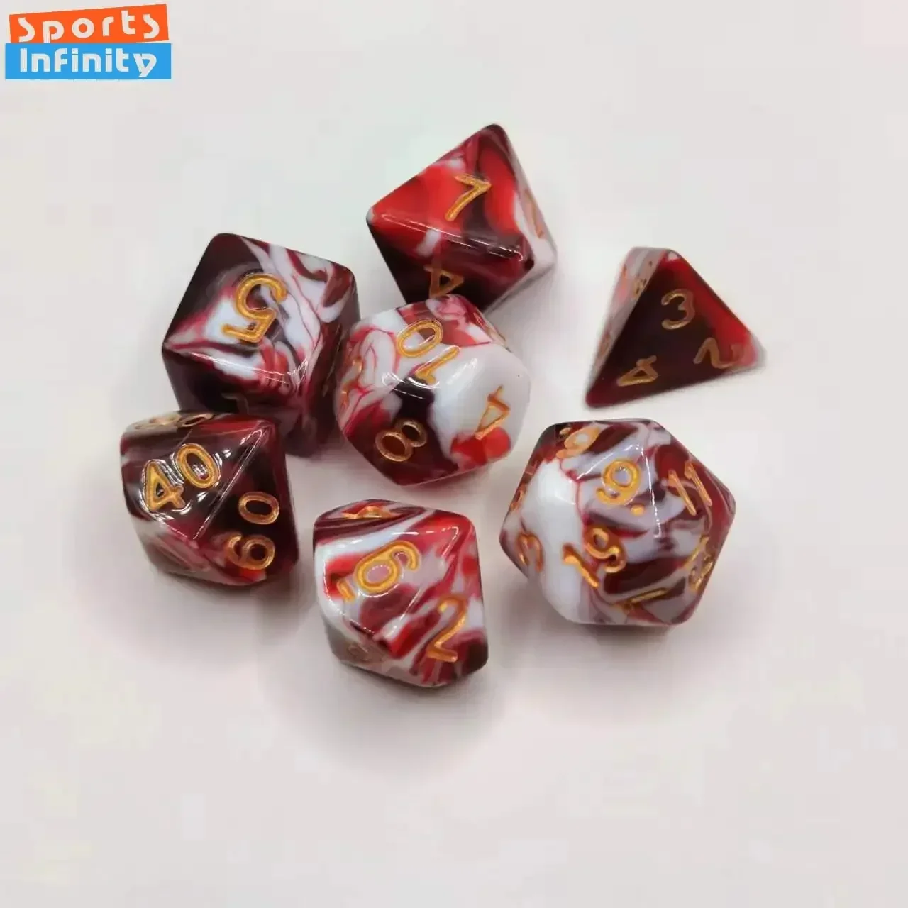 

7 шт./набор, детские кости, два цвета