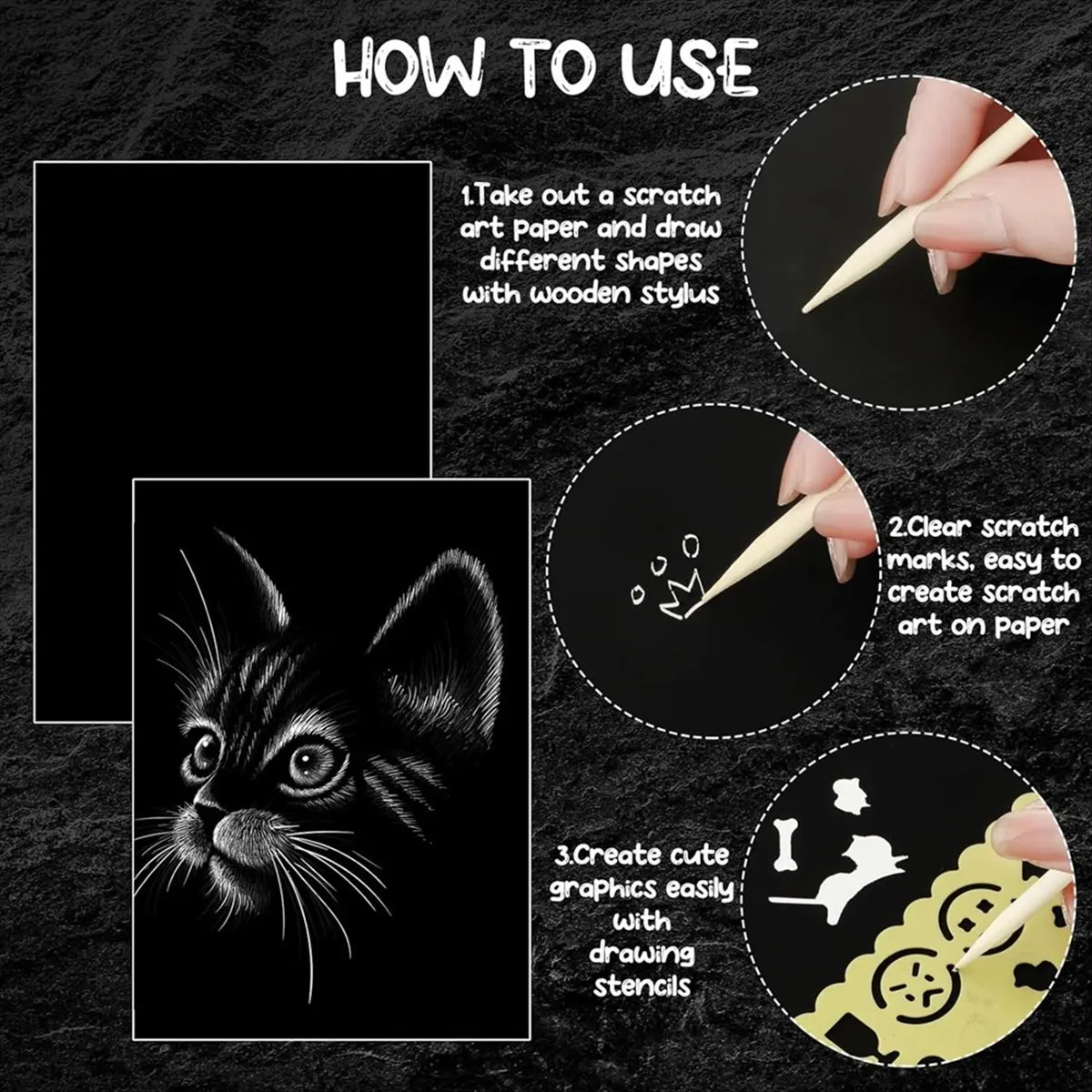 *Clos 67 Pcs Scratc…