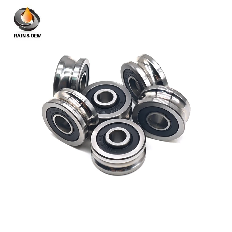 1PCS SG66 6x22x10/11 U Goove Bearings