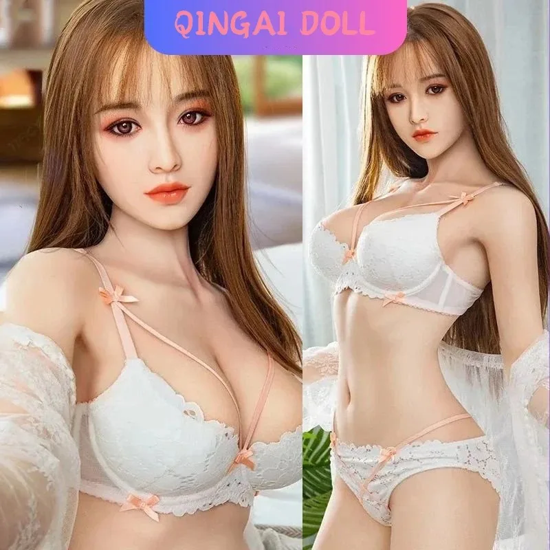 

QINGAI- Realistic TPE Silicone Adult Sex Toy, Big Chest, Brown, Mouth, Anus, Vagina, Love, 3 Holes,Adult Products Store 18+XXX