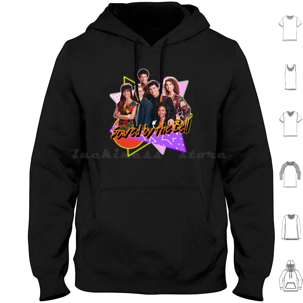 Saved By The Bell / / 90S Kid Aesthetic Nostalgia Fan Art Hoodies Long Sleeve Saved By The Bell 90S 90S Kid 90S Tv