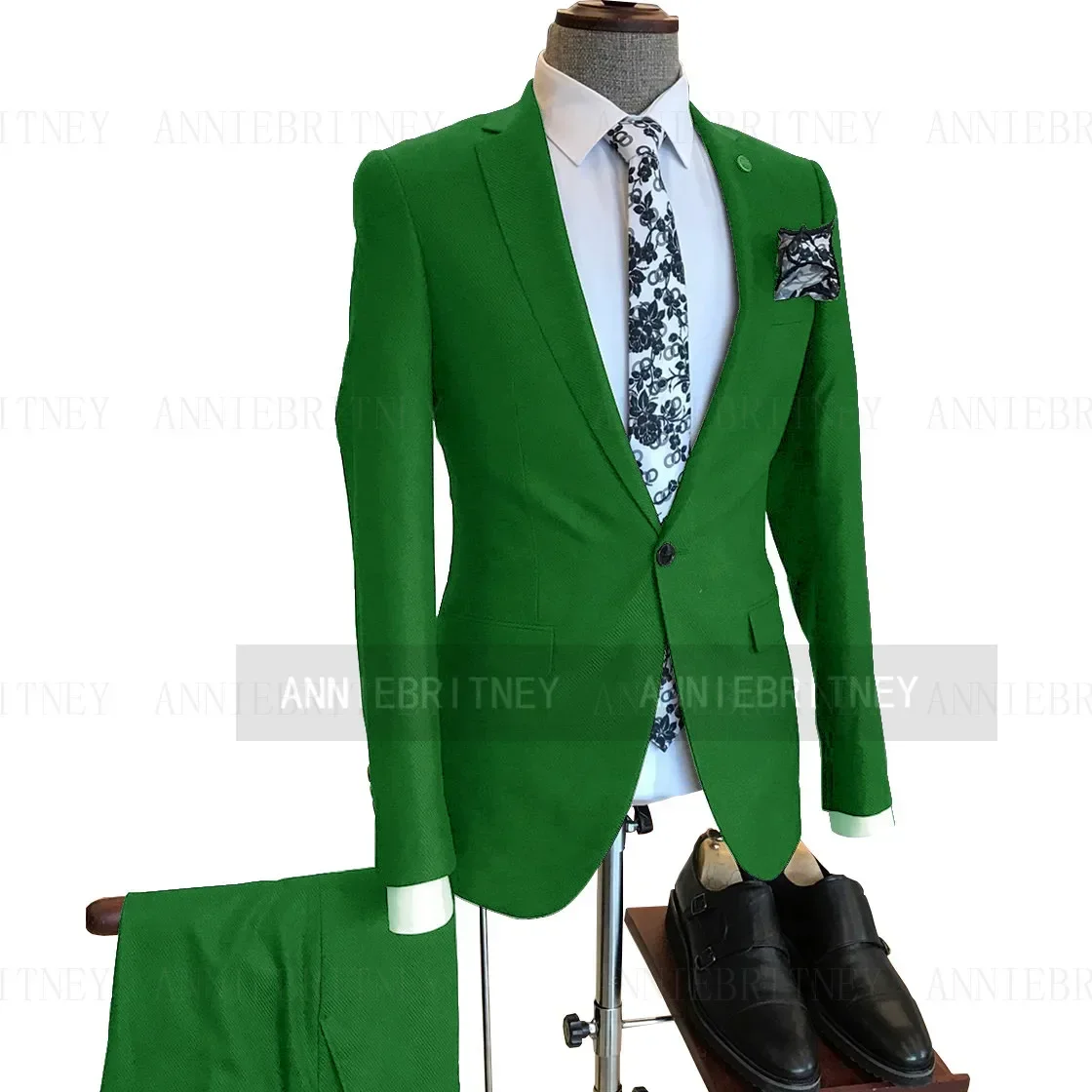 2024 Nieuwste Ontwerp Roze Elegante Pakken Voor Mannen Smart Casual Slim Fit Blazers Hombre Hoge Kwaliteit Custom 2 Delige Set Kostuum Homme