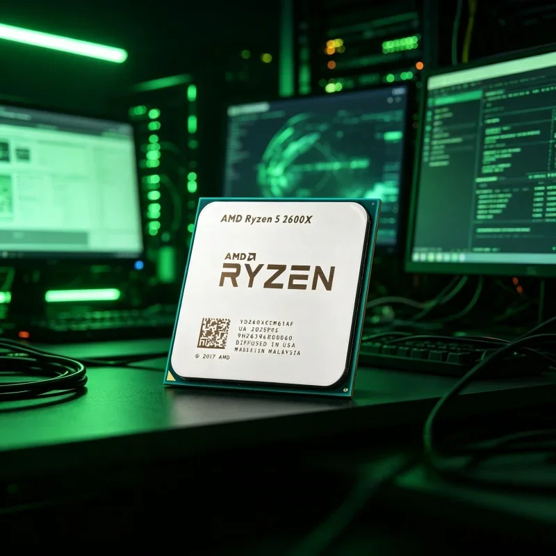 processeur-de-bureau-amd-ryzen-5-2600x-r5-2600x-6-cœurs-12-threads-sans-ventilateur-socket-am4-pour-pc