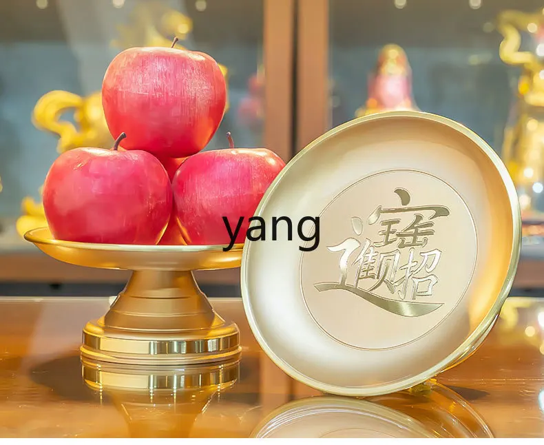 CX Guanyin for fruit plate Xiantang God of Wealth for fruit Buddha before all copper household