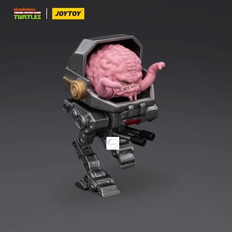 JOYTOY Dark Source Tortugas Ninja Mutantes Adolescentes - Vilão Kron, Fúria, Toca, 1:18 Soldado de ação completa, Figura de jogo moldada