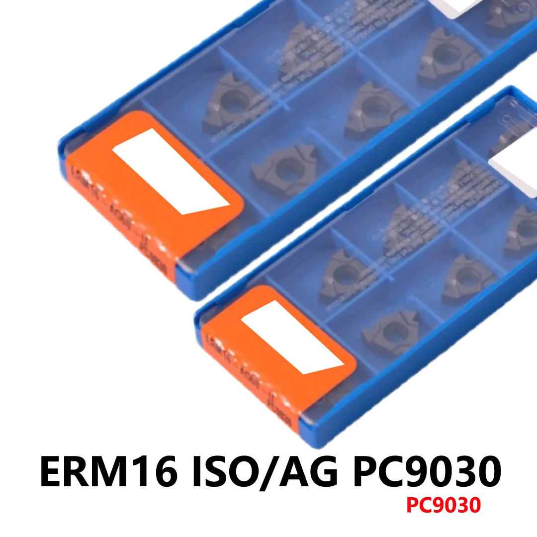 

Оригинальный ERM16-1.0ISO ERM16-1.5ISO ERM16-2.0ISO ERM16-2.5ISO ERM16-3.0ISO ERM16-AG55 ERM16 AG60 PC9030 твердосплавные вставки лезвия с ЧПУ
