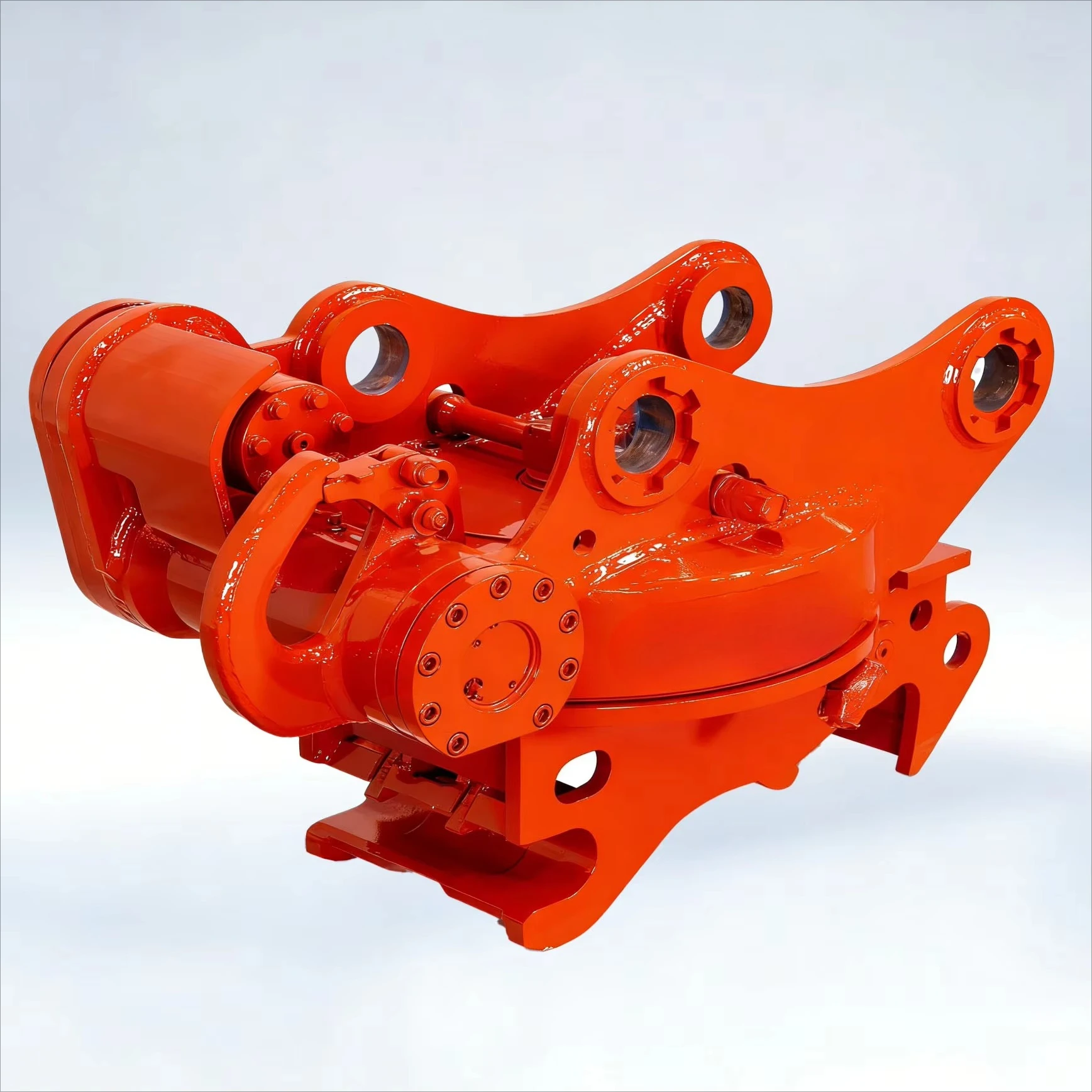 We-Attach WQC04R 4-9Ton Hydraulic Rotary Quick Coupler with Bearing for Construction
