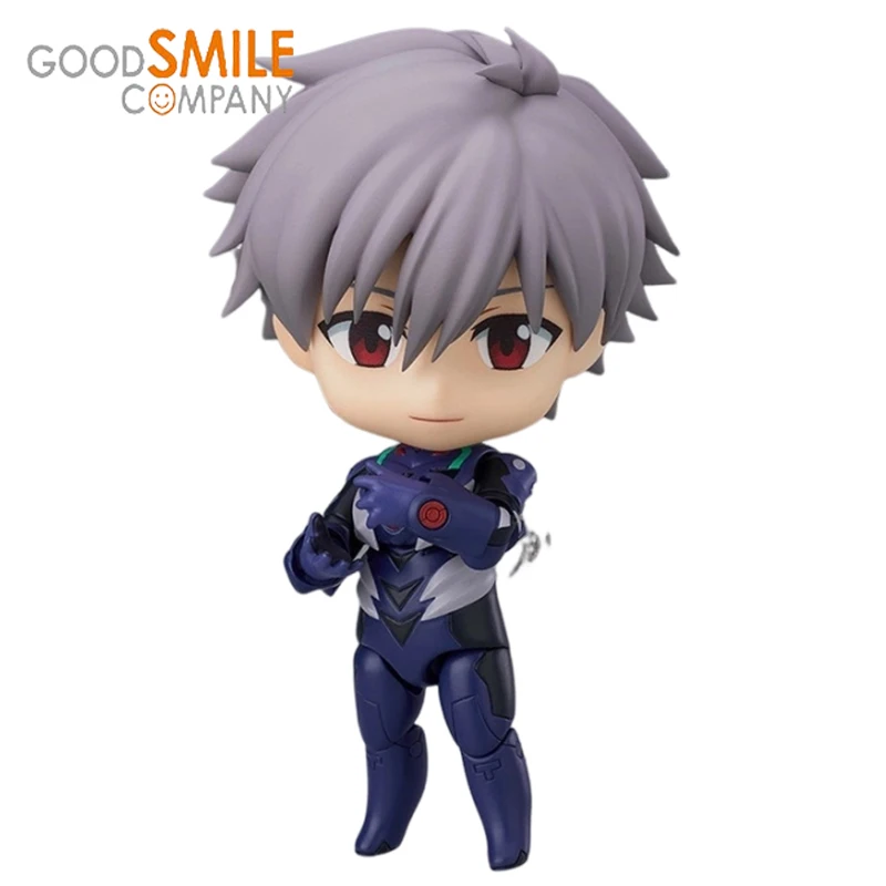 Echte Originele GSC GoodSmile No1446 Nagisa Kaworu Bestuurderskleding Ver NEON GENESIS EVANGELION Action Figure Model Figuur Speelgoed