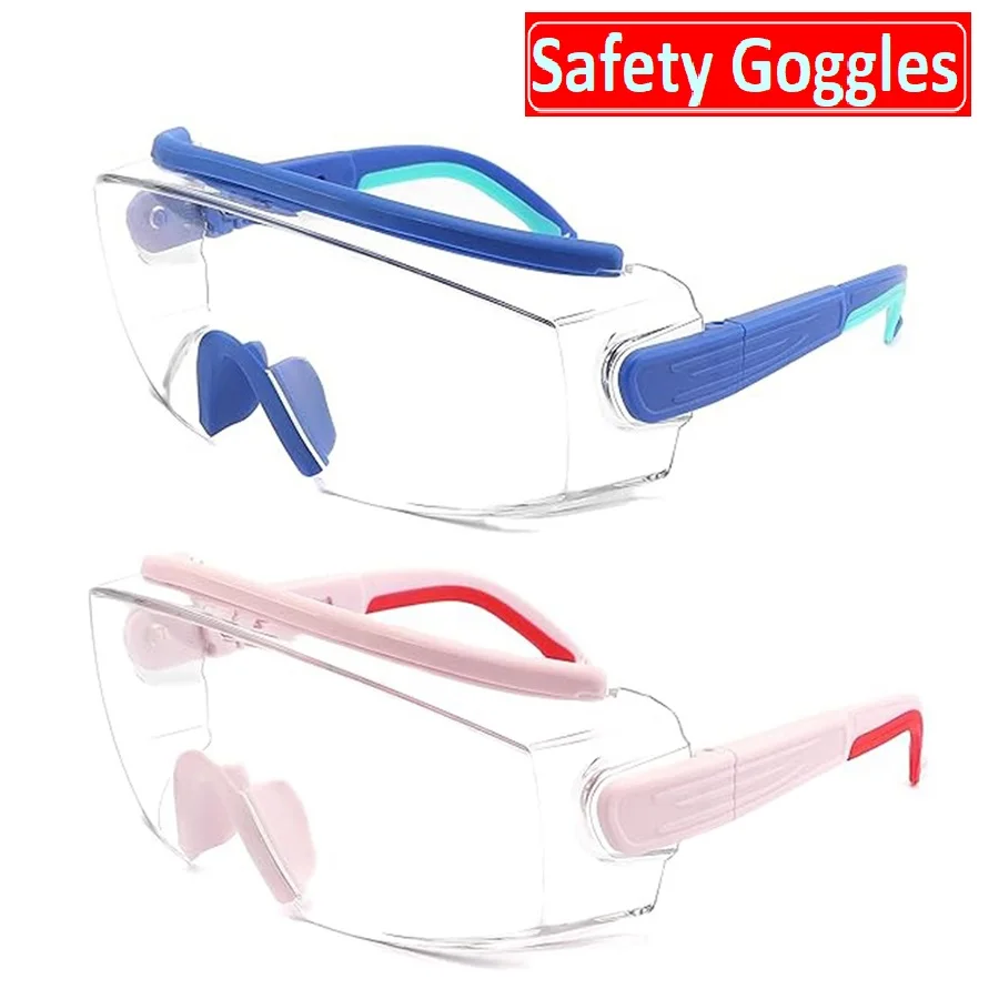 Safety Goggles Eye Protection Work Surgery Glasses Blocking UV CE Ansi Z87 Anti Fog Splash Lab Industry Chemical Eyeglasses