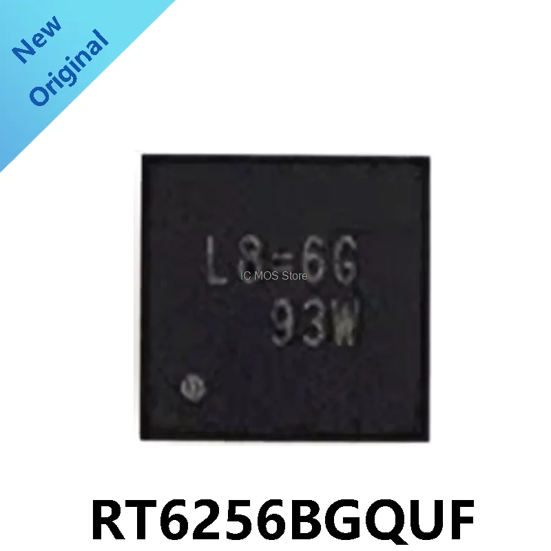 RT6256BGQUF RT6256B ، L8 5K ، 2-10 = = شرائح ، شرائح #1