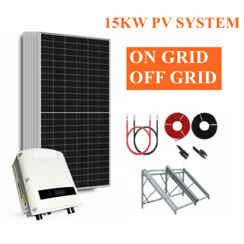 5KW Hybrid Home Solar System with Monocrystalline Silicon Solar Panels and MPPT Controller for Industrial Use