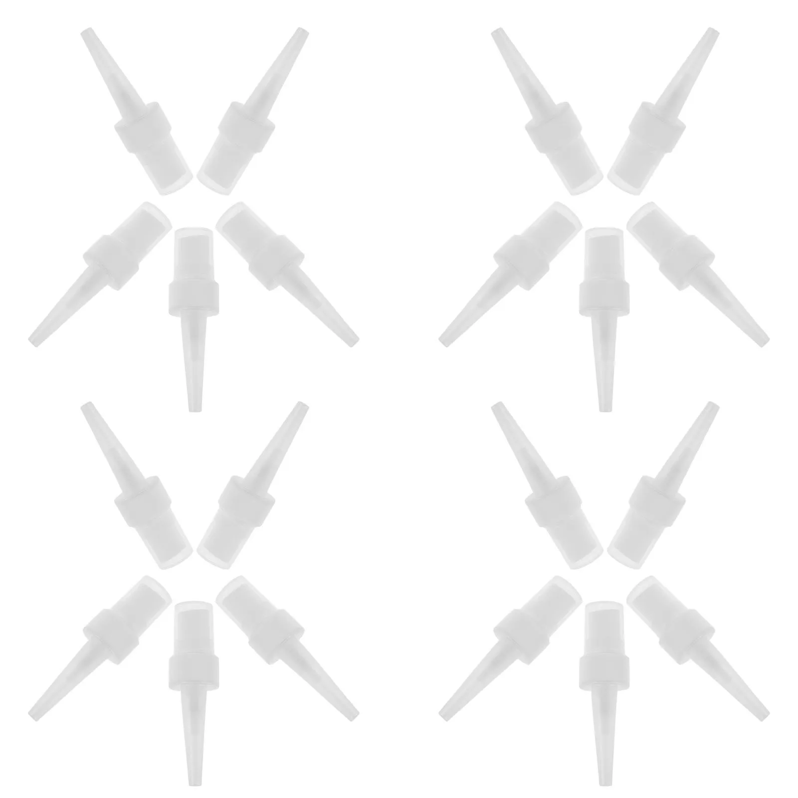 

25Pcs Freeze Dried Powder Spray Nozzle Replacement High Sealing Fine Mist Sprayer Pump Head DIY Refillable Vials Accessories 20