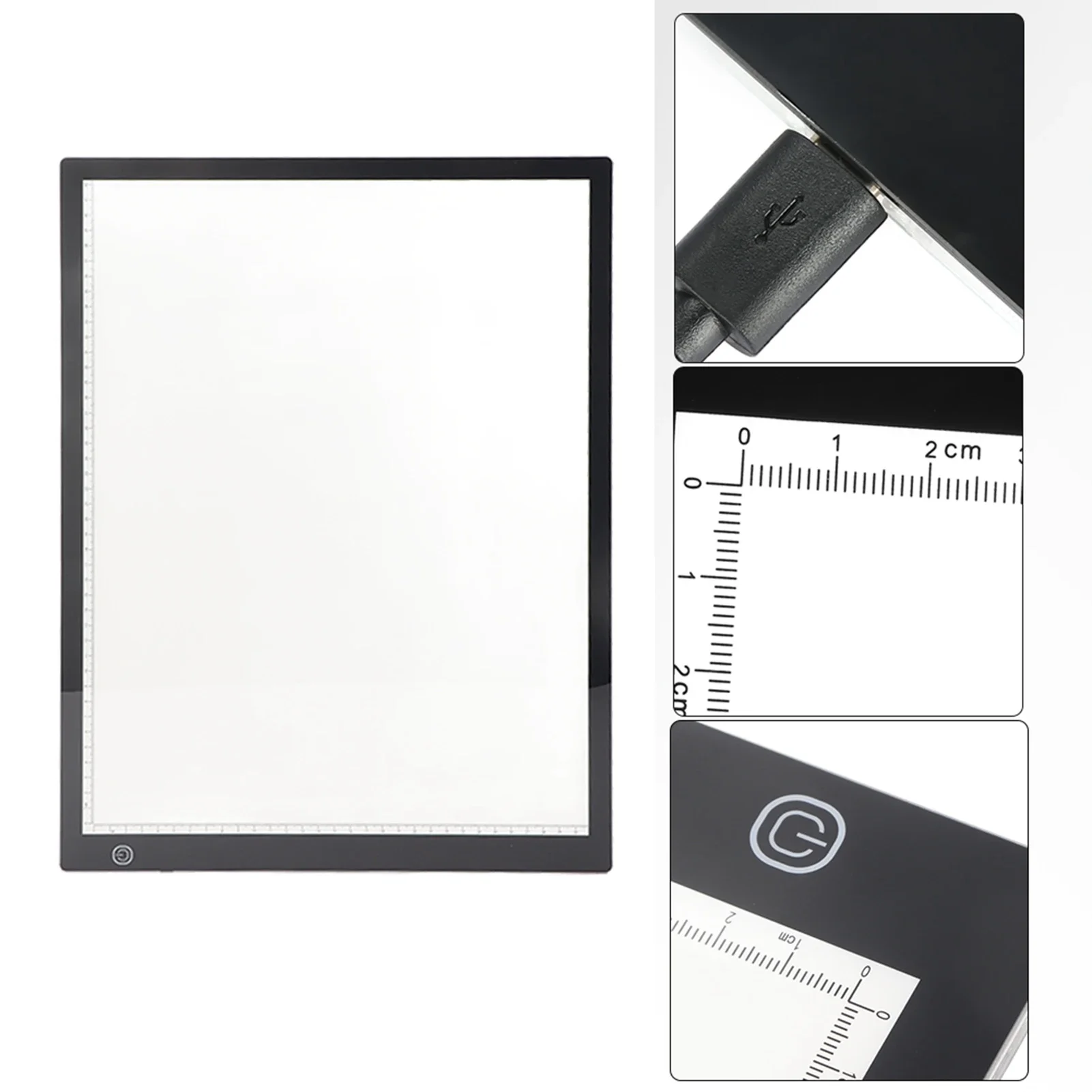 LED Light Pad Graphics Tablet Touchpad USB A3 LED Light Box Graphics Tablet Touchpad Animation Pencil Sketch Animation Tablet