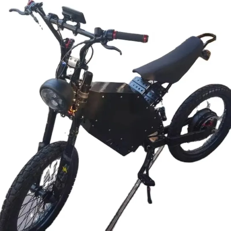Modification 110km/h High Speed Electric Bicycle Electric Bike Ebike Lithium Battery 72v5000w Electric Cycles for Men 26ah Batte