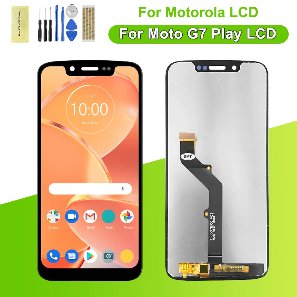 

5.7"Original Display For Motorola Moto G7 Play LCD Touch Screen Digitizer With Frame Assembly Replace For Moto G7Play XT1952 LCD