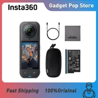 Cámara Insta360 X5 -8K Cámara de acción 360 impermeable con sensores de 1/1,28"" 48MP, vídeo HDR 8K 360, viajes deportivos con fotos de 72MP 360,