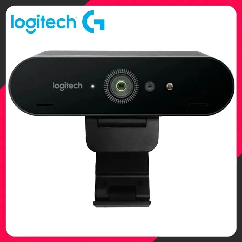 Logitech C1000E camera BRIO 4K HD wide-angle office camera for video conferencing, streaming media recording, computer equipment