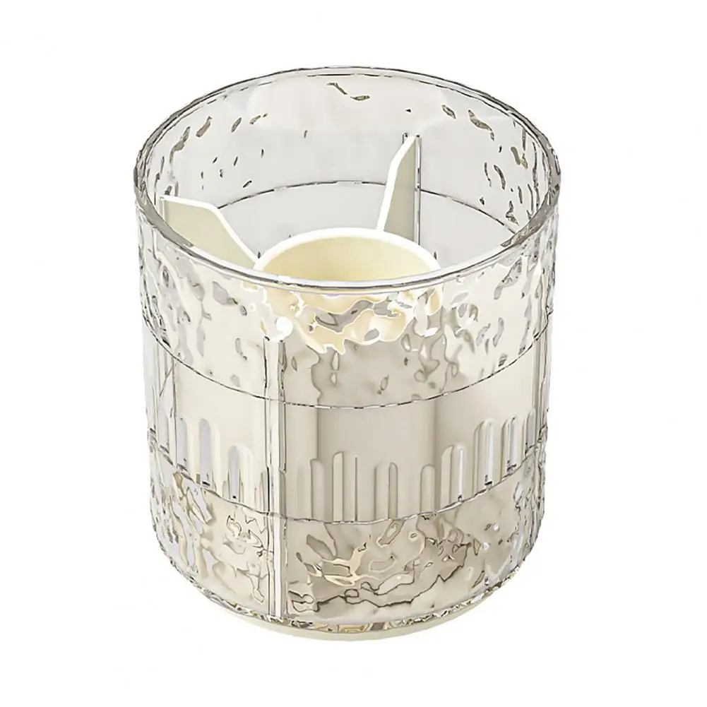 Desktop Pen Storage Solution Rotating Makeup Brush Holder with Capacity Removable Pen Stand Organizer for Desk 360-degree