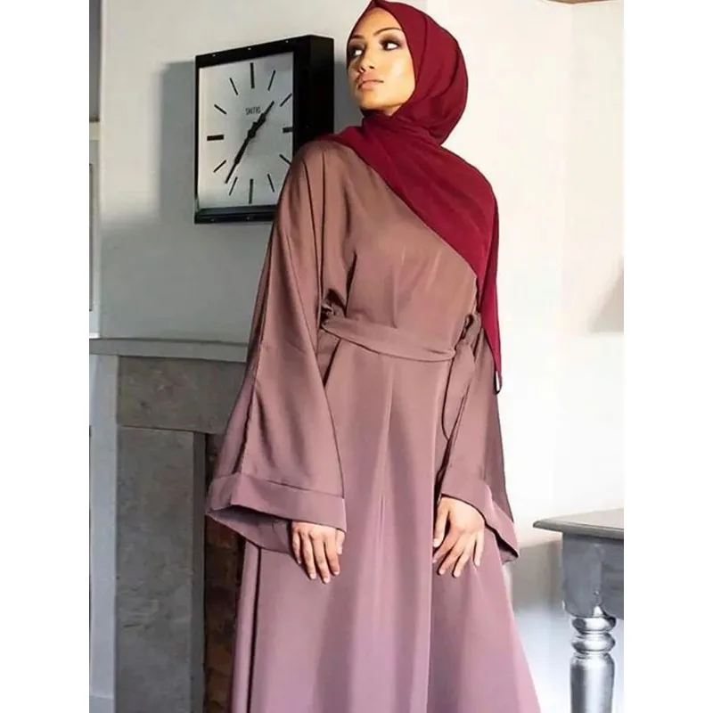 Dubai Luxury Abaya Turkey Muslim Modest Maxi Dress Kaftan Islam Clothing For Women Vestido Caftan Marocain Robe Femme Musulmane