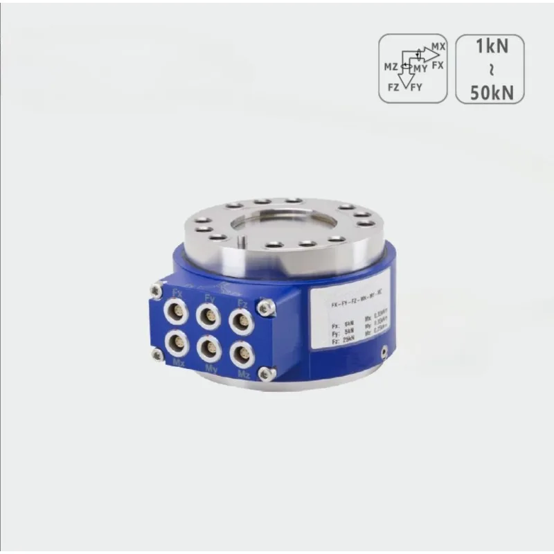Six-dimensional force sensor, six-component thrust balance, six-dimensional force platform, six-axis robot sensor