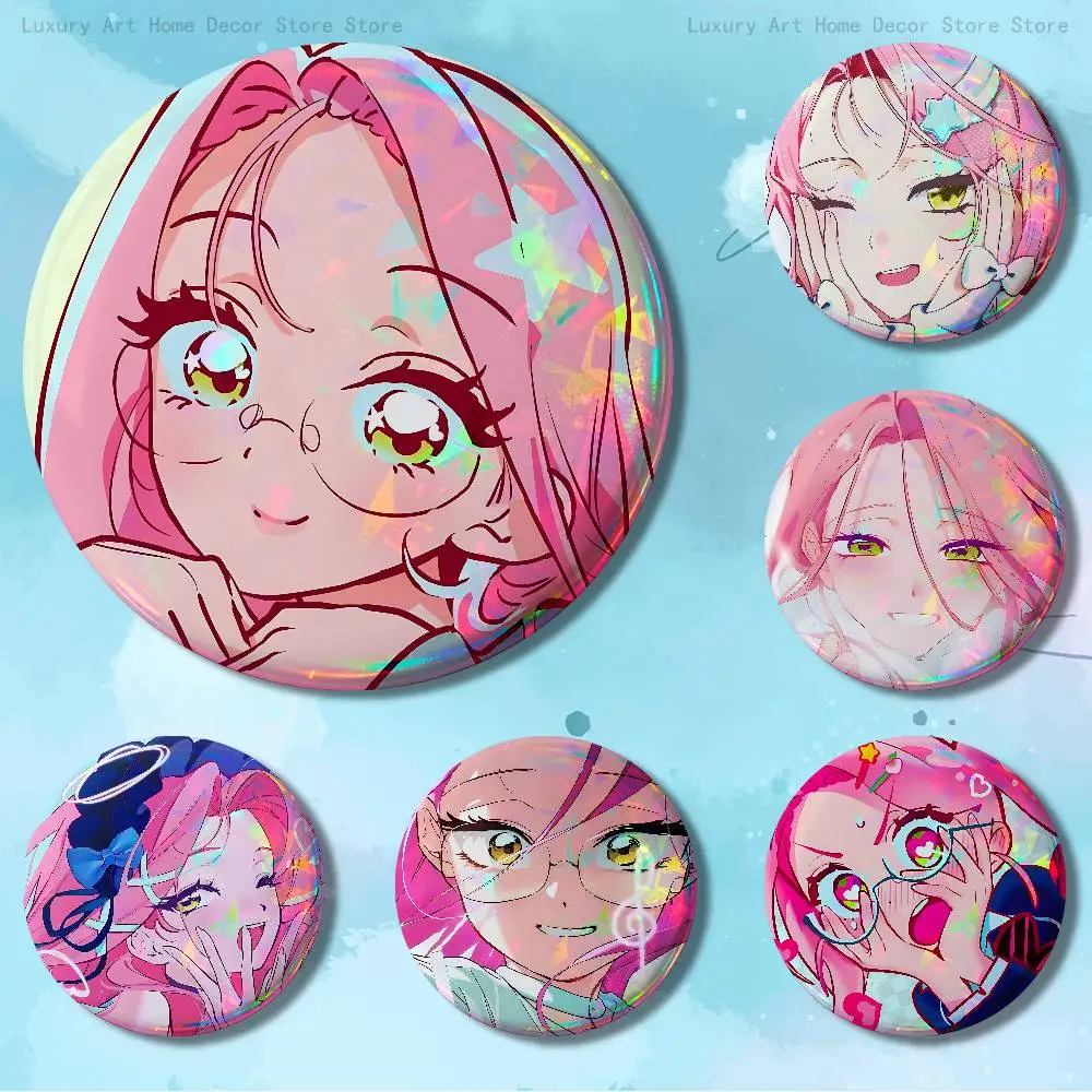 

A-Alien S-Stage M-Mizi Custom Badges 75mm 44mm 25mm Brooch Backpack Hat Enamel Pins Accessories Toys Gifts