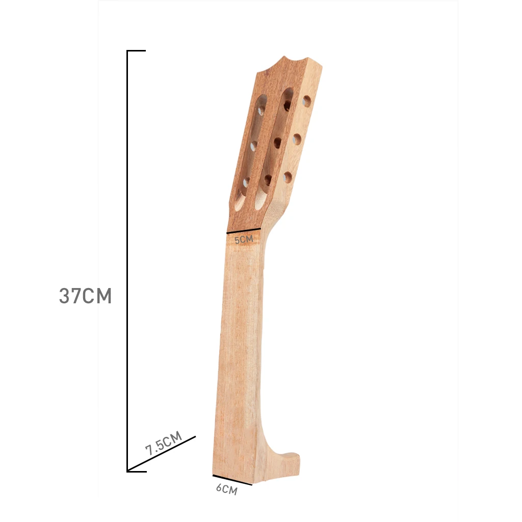 NAOMI  Guilele Guitalele Neck  Sapele Guitar Ukulele Neck  4 String Guitar DIY Ukulele Parts Accessories New