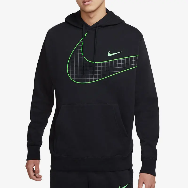 

Nike genuine Mens Hero League Fleece Loose Sports Hooded Sweatshirt DO6936-010