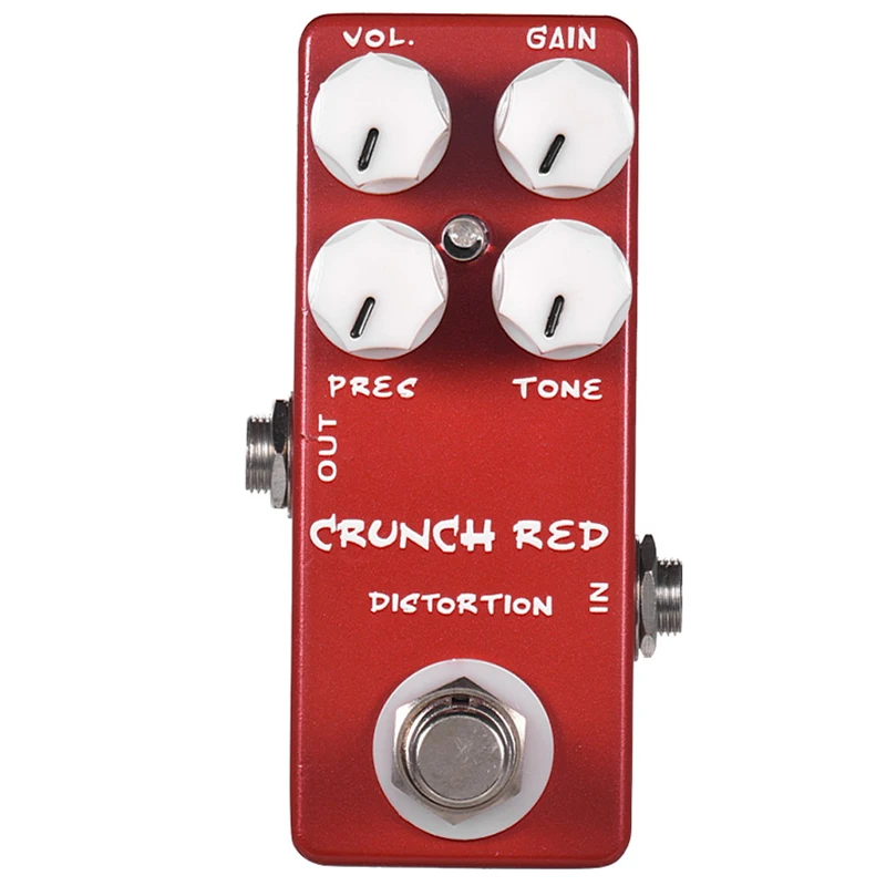 MOSKYaudio Effects Processors Guitar Effect Pedales Red Crunch Distortion Multi-Effects Overdrive Boost True Bypass Classic