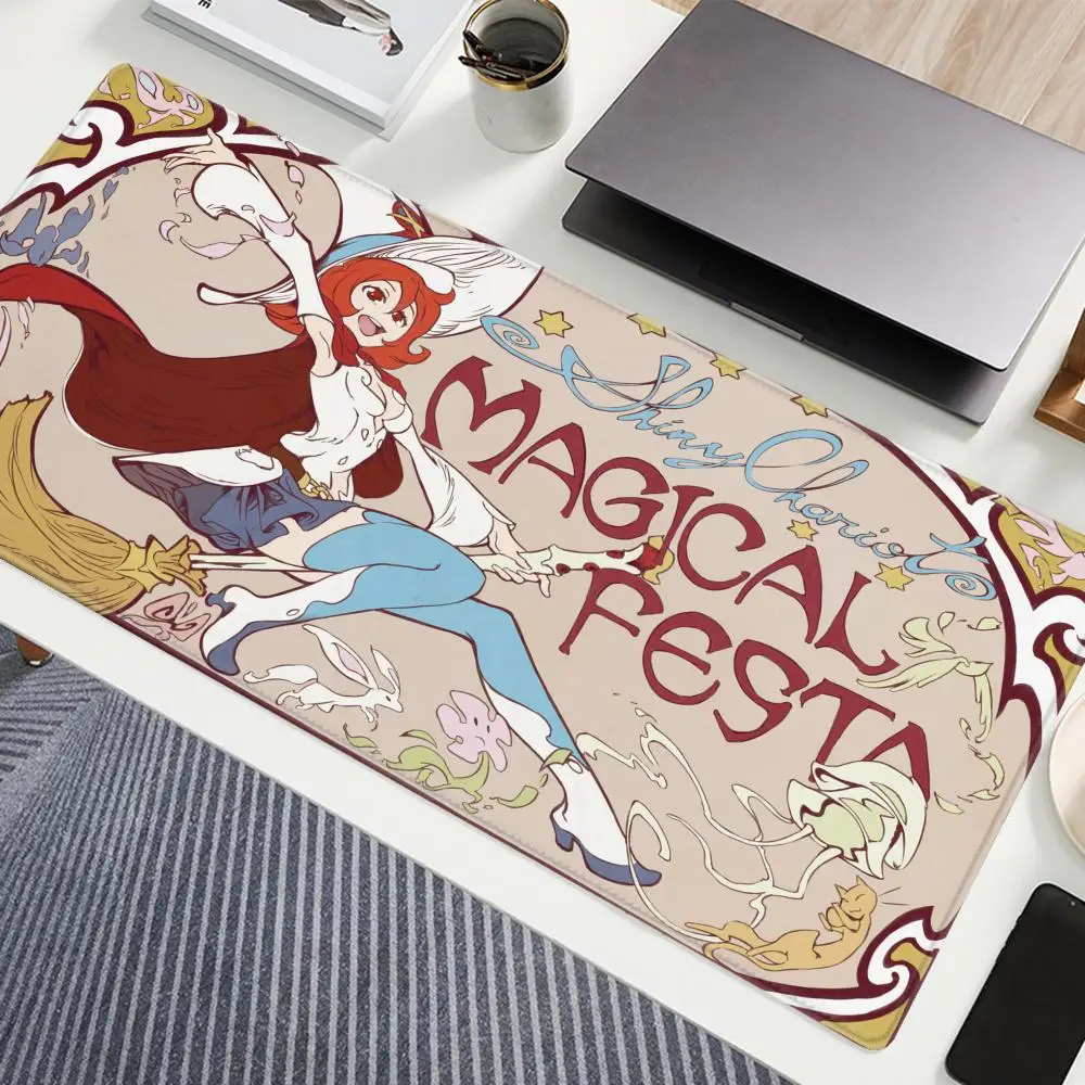 Anime L Little Witch Academia XAXC Mouse Pad large keyboard mouse desk pad non-slip rubber gaming mouse pad laptop mouse carpet