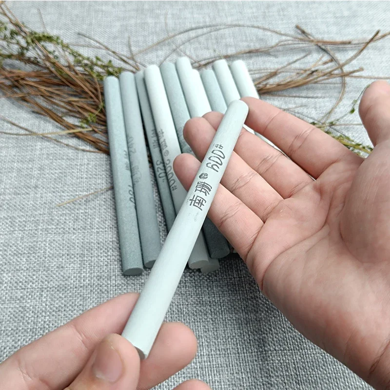 New White Corundum Square Strip Sharpening Stone Knife Sharpner Fixed Angle Sharpener Sharpening System Whetstone Kitchen Tools