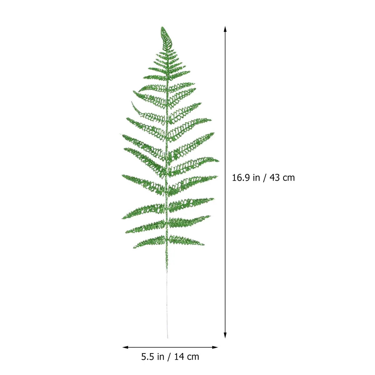

12pcs Christmas Simulation Plants Home Plastic Plant Decorative Bedroom Balcony Wall Golden Silver Red Green