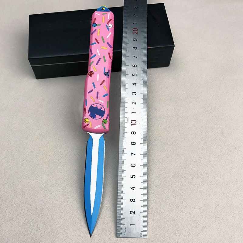 

UT-85 MICRO Picket Knife D2 Blade Aluminium Alloy Handle Folding Survival Outdoor Pocket Durable Hiking Hunting Knives EDC Tools