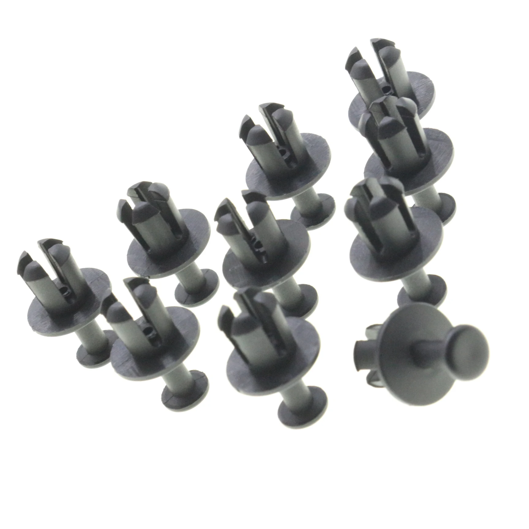 10 Pcs Engine Cooling Fan Shroud Clips Fastener Expanding Rivet For BMW 318i 320i 323i 325i 328i 330i 525i | 17-11-1-712-963