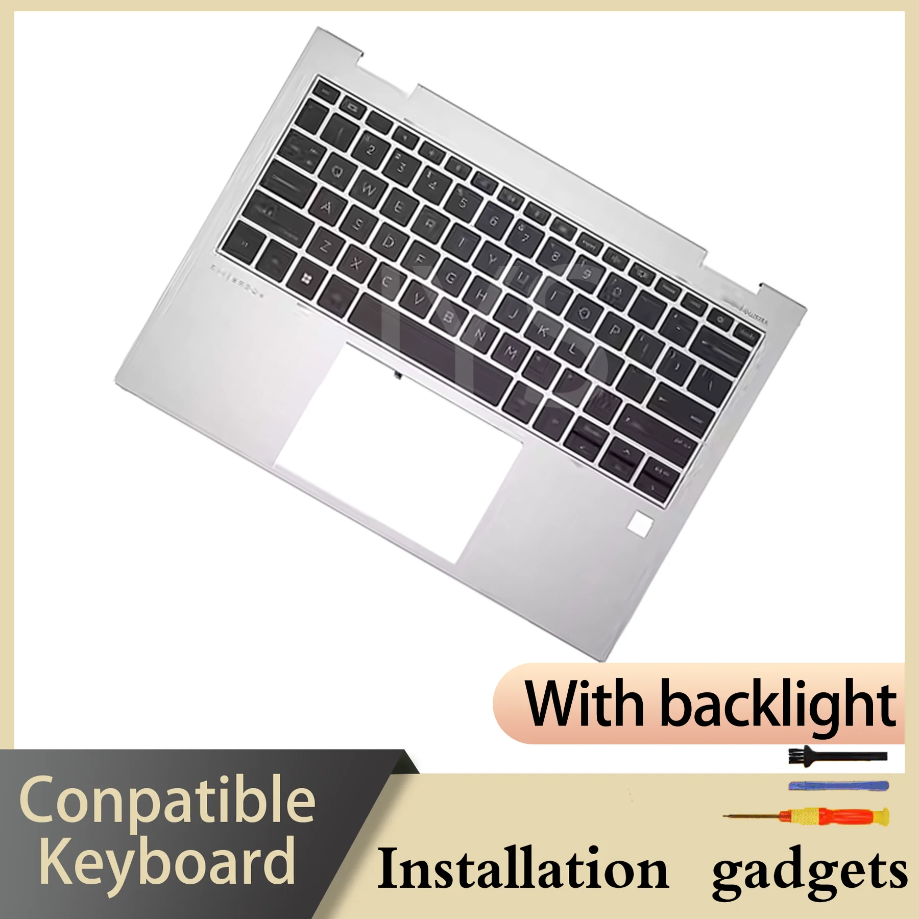 Suitable for HP EliteBook 830 G9 835 G9 C-COVER backlit keyboard US