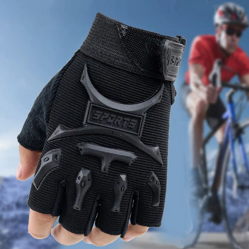 1 Paar Kinder Sport handschuhe, Halb finger handschuhe Kinder Jungen Mädchen Fahrrad handschuhe, Kinder Angel handschuhe zum Radfahren Angeln Outdoor-Sportarten – Detail 12