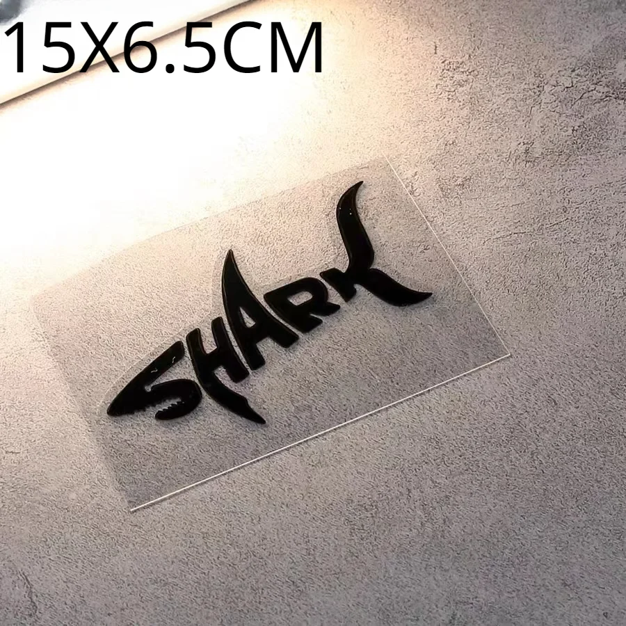 Autoaufkleber SHARK Wasserdichter reflektierender Aufkleber Dekorative Körperaufkleber Abschirmung Kratzer Elektrisches Motorrad modifiziert