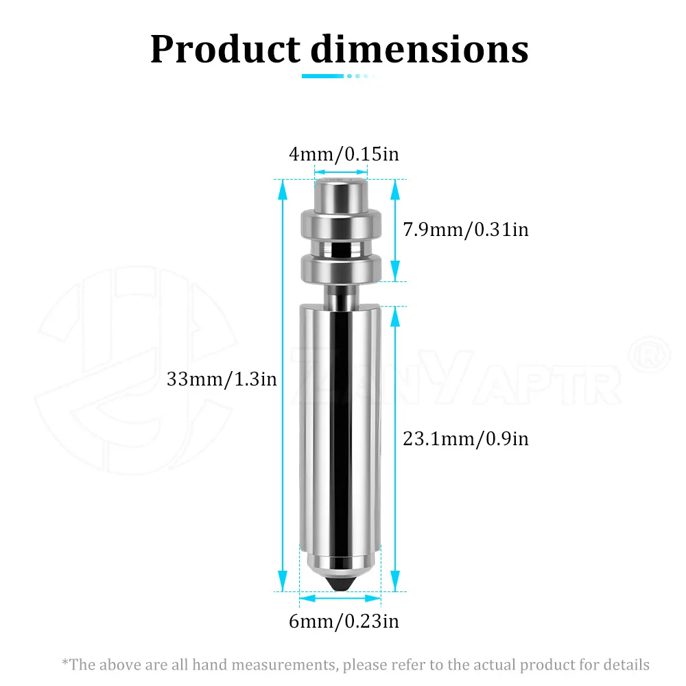 0.2 0.4 0.6 0.8mm Smooth Internal Bore Nozzle Fit Anycubic Kobra X & Kobra 4 Hotend Printer Parts