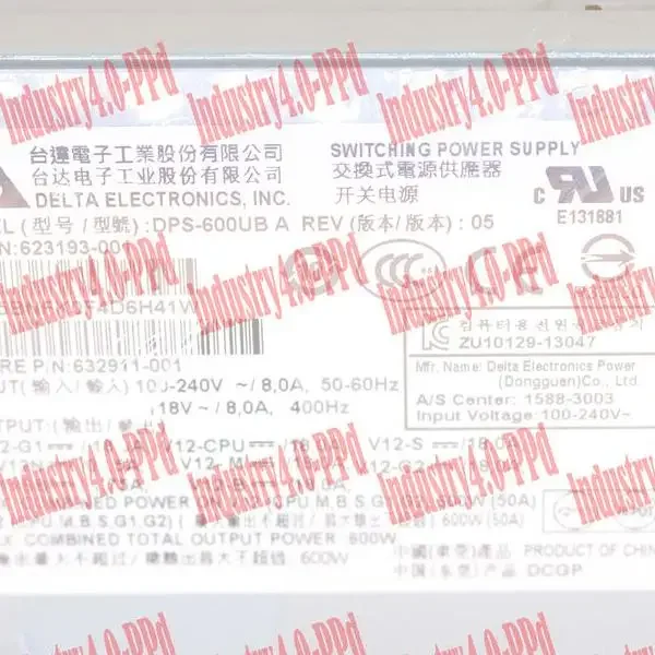 

Новый блок питания DPS-600UB A 623193-001 632911-001, 600 Вт, оригинальный, в наличии