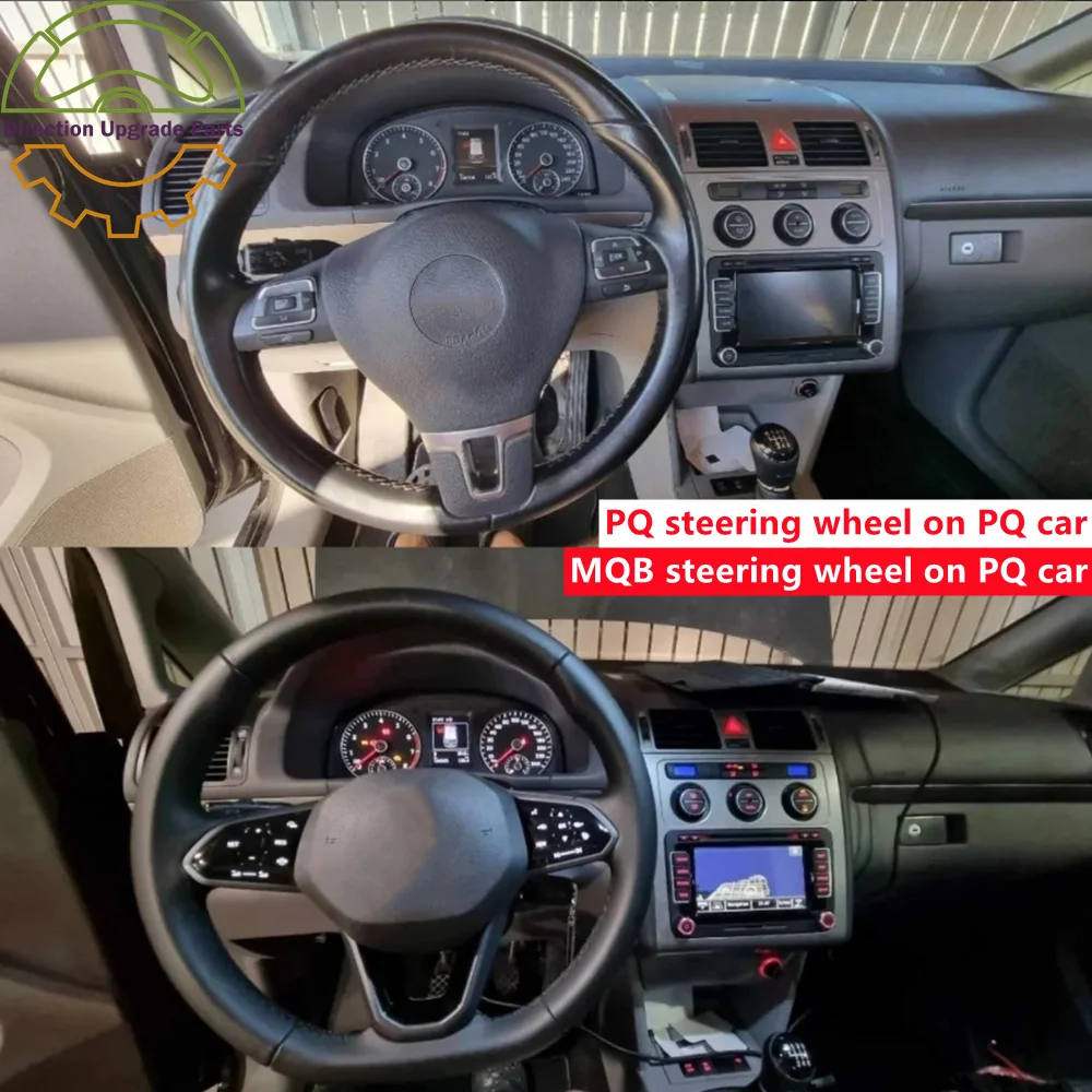 

PQ Car Install MQB Steering Wheel Emulator Module Decoder Simulator apply for cruise control on steering instead of on stalker