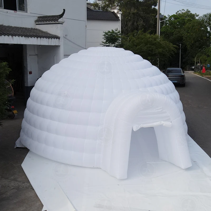 Oxford Fabric Inflatable Dome Party Event White Igloo