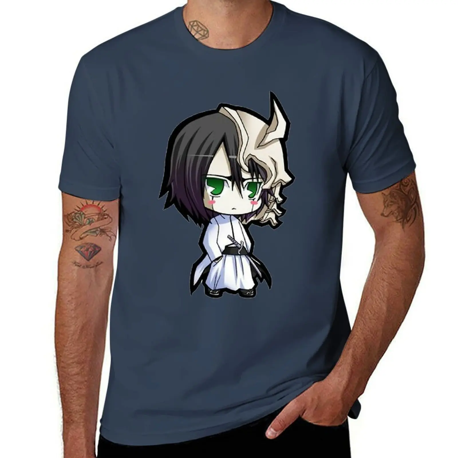 

CHIBI caricatura Ulquiorra T-Shirt Performance Workout Short Sleeve Tee