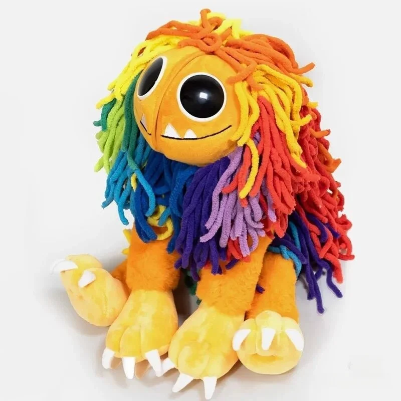 뜨거운 게임 악몽 25cm Yarnaby 플러시 컬러 사자 만화 애니메이션 이미지 룸 장식 인형 어린이 귀여운 베개 장난감