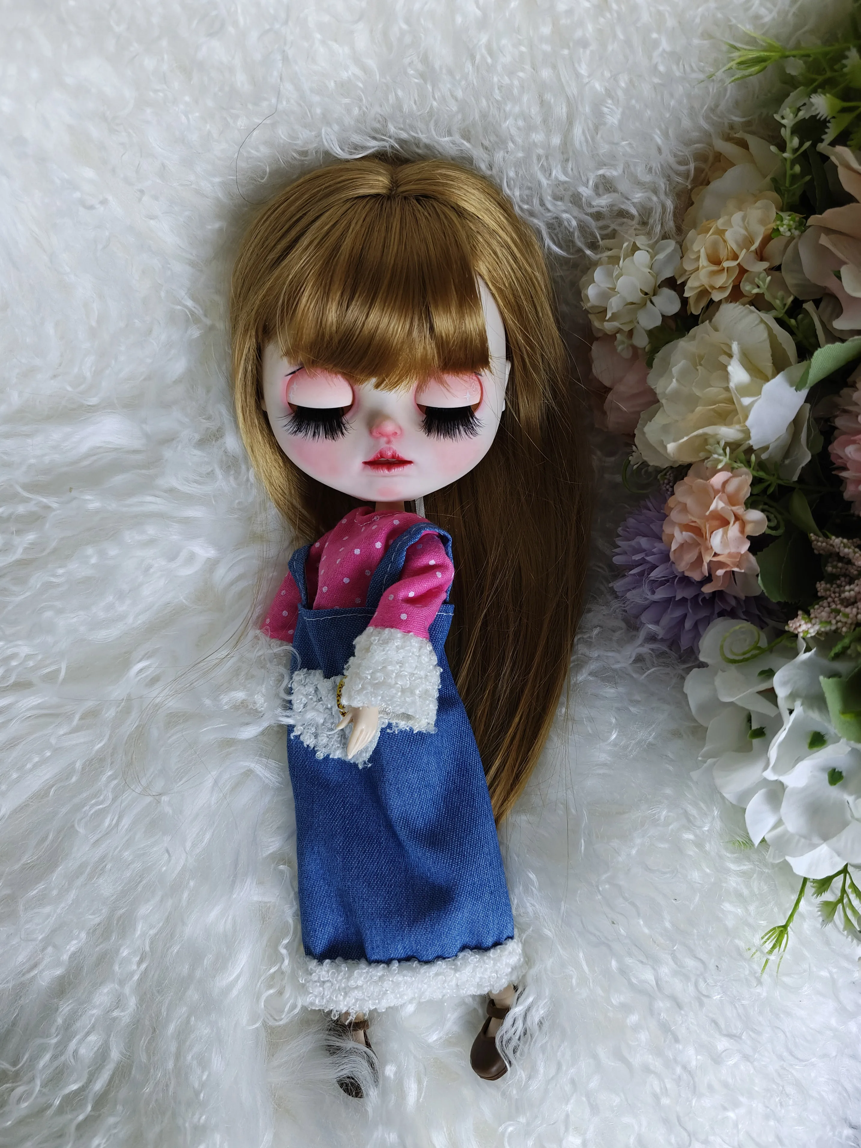 

blythe doll dress Casual cute set 28-30cm OB22 OB24 AZONE Blyth doll accessories dress blythe doll clothes