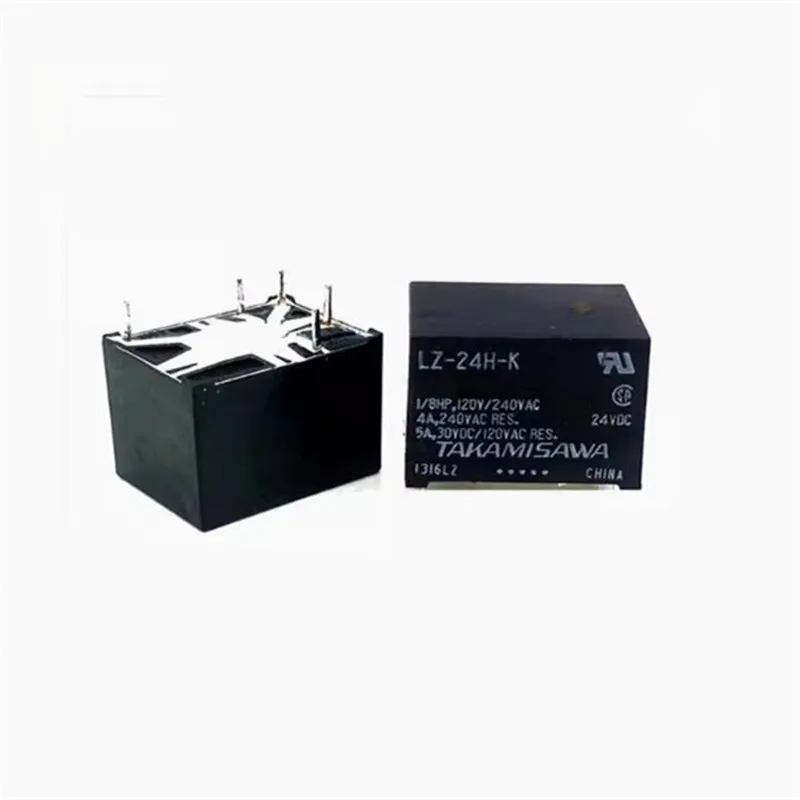 24V relay LZ-24H-K-24VDC LZ24HK24VDC 24V 5PIN relay